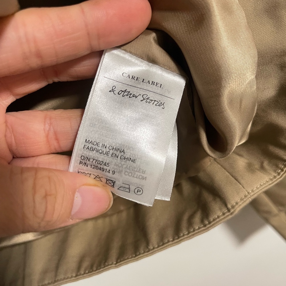 & other stories Tan Women's Jacket - Picture 5 of 13
